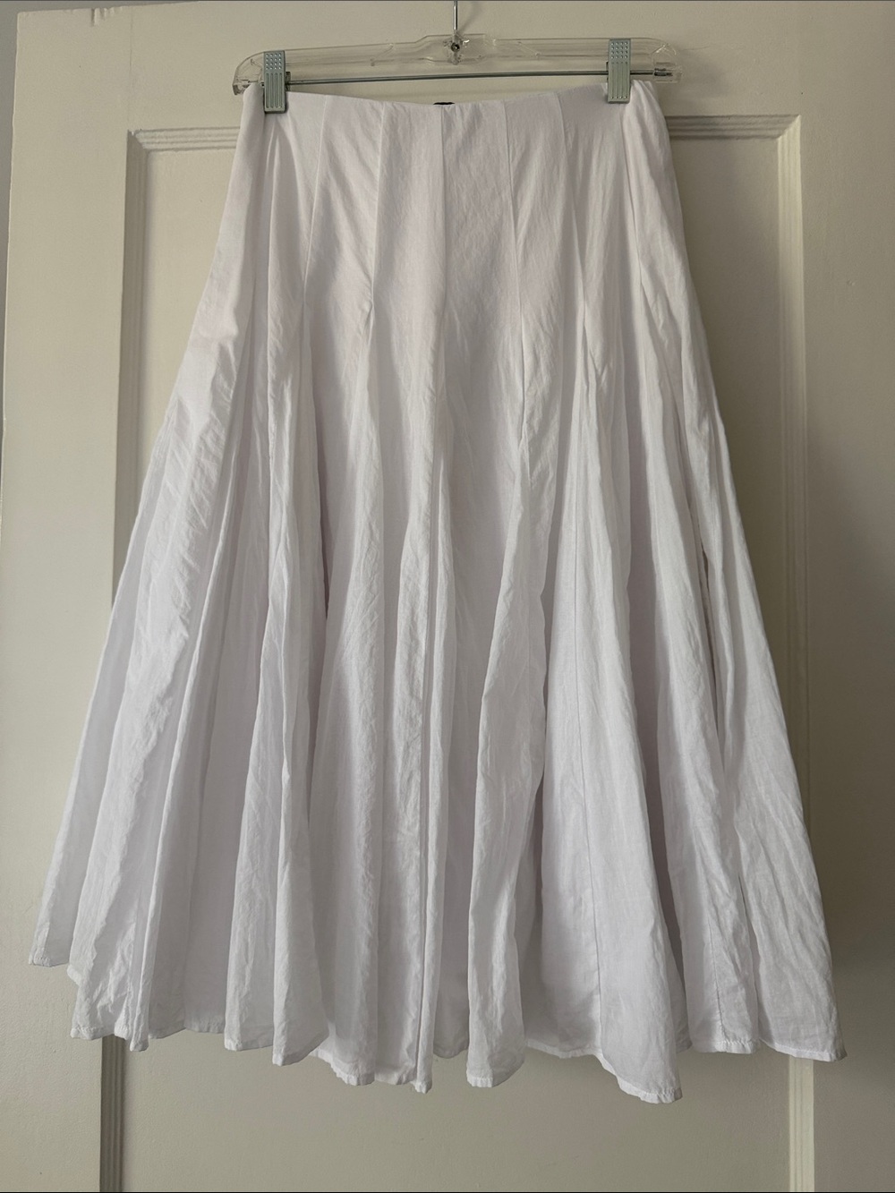 Abercrombie & Fitch 100% Cotton Godet Midi Skirt - Picture 6 of 12